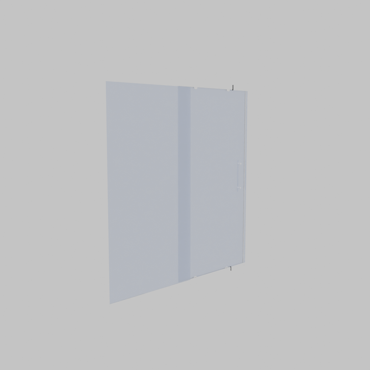 Mampara Ajustable 6 Mm 150-170x150cm