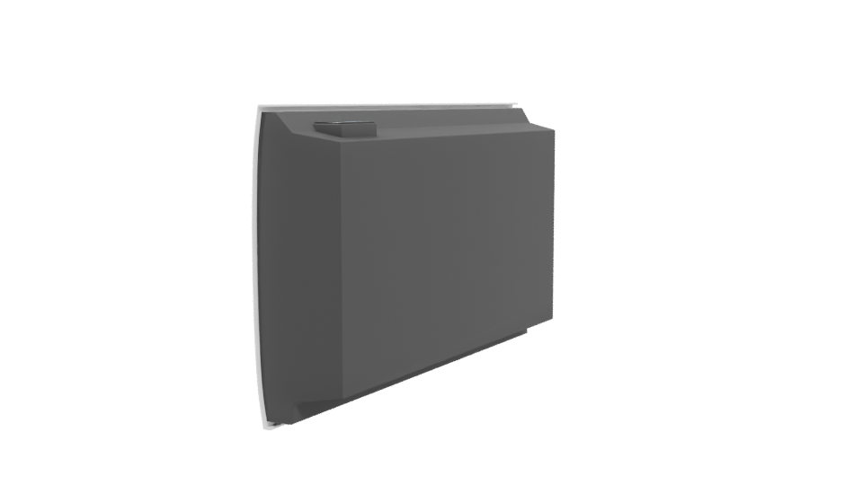 Sleek Kitchen Microwave Model 3D - Professional 3D Model Render 3