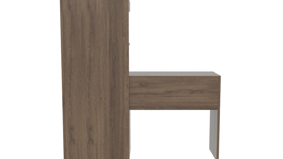 Stylish Home Office Workstation 3D - Professional 3D Model Render 5