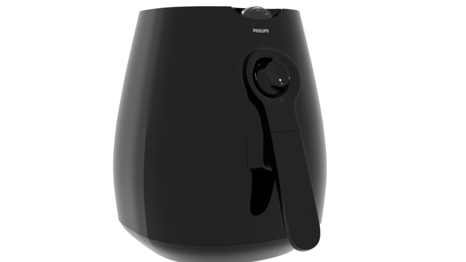 Freidora Airfryer HD9218/71 3D Model - Professional 3D Model Render 10