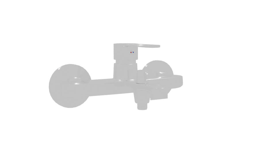 Classic Bathroom Faucet 3D Model - Professional 3D Model Render 10