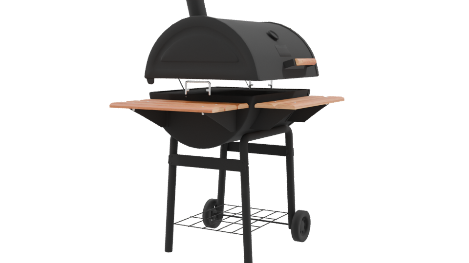 Parrilla Mr. BEEF 3D Grill Model - Professional 3D Model Render 9