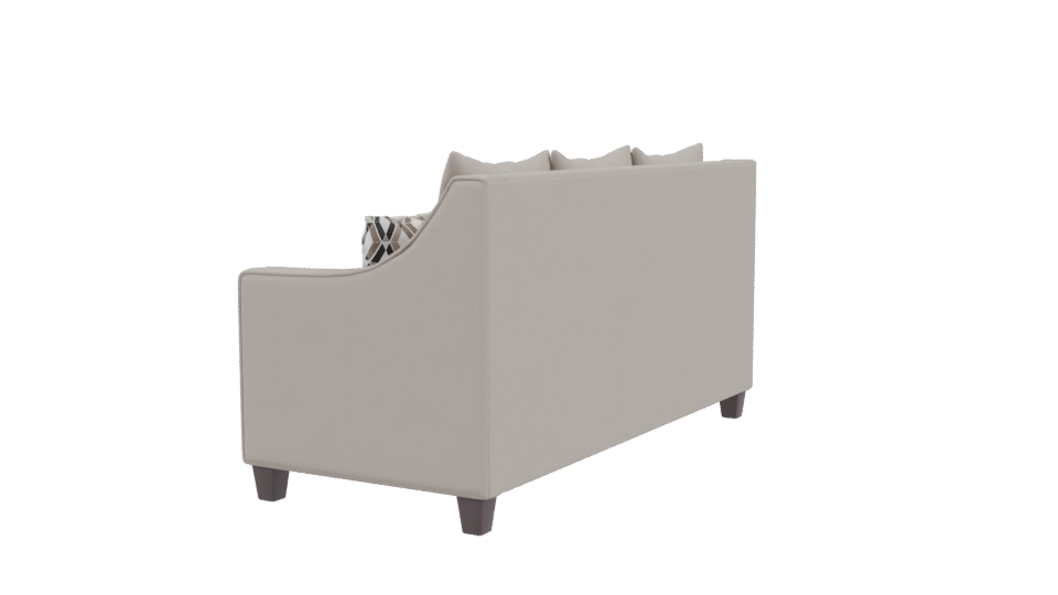 Stylish Modern Sofa 3D Model - Professional 3D Model Render 3