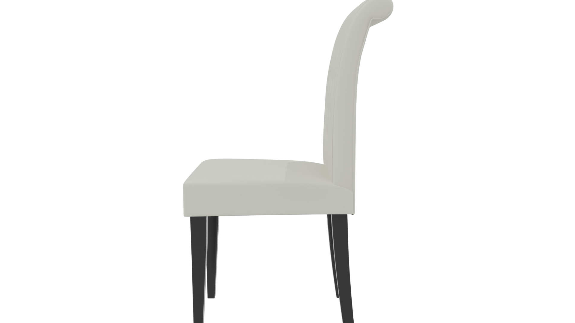 Elegant Modern Dining Chair 3D - Professional 3D Model Render 2