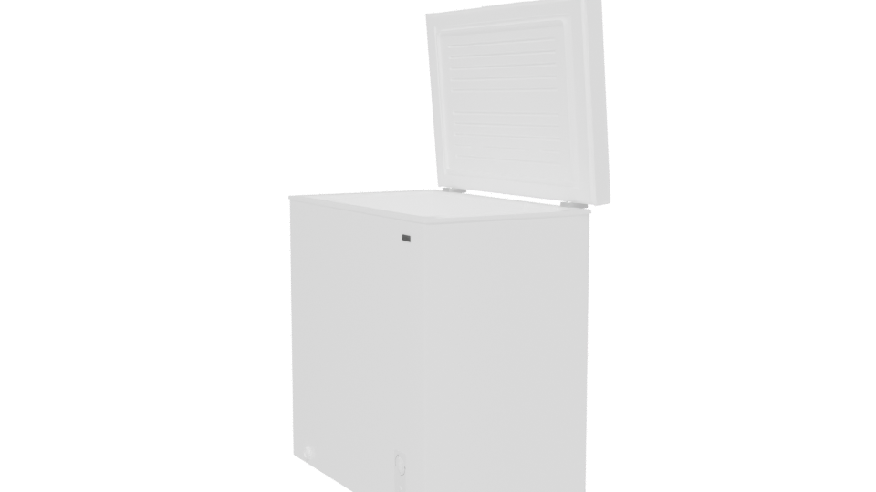 Compact Chest Freezer Model 3D - Professional 3D Model Render 13