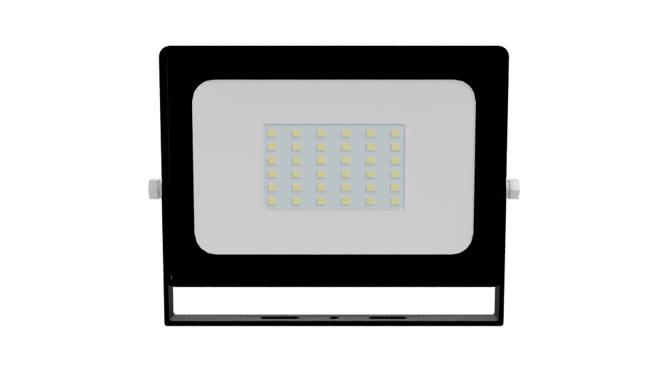 Sleek LED Floodlight 3D Model - Professional 3D Model Render 11