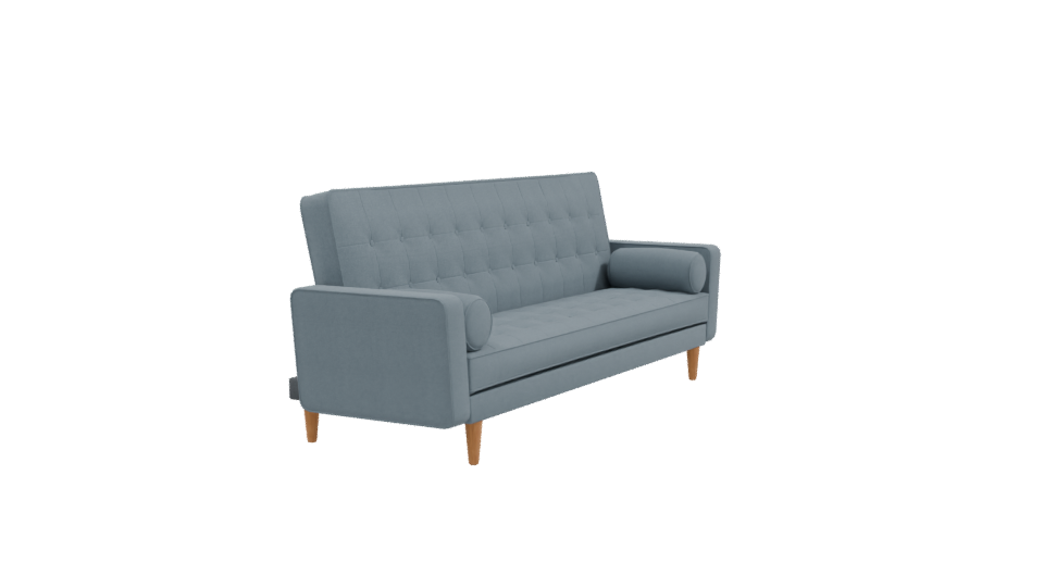 Stylish Modern Fabric Sofa 3D Model - Professional 3D Model Render 9