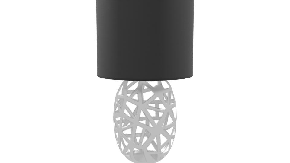 Elegant Black Table Lamp 3D - Professional 3D Model Render 9