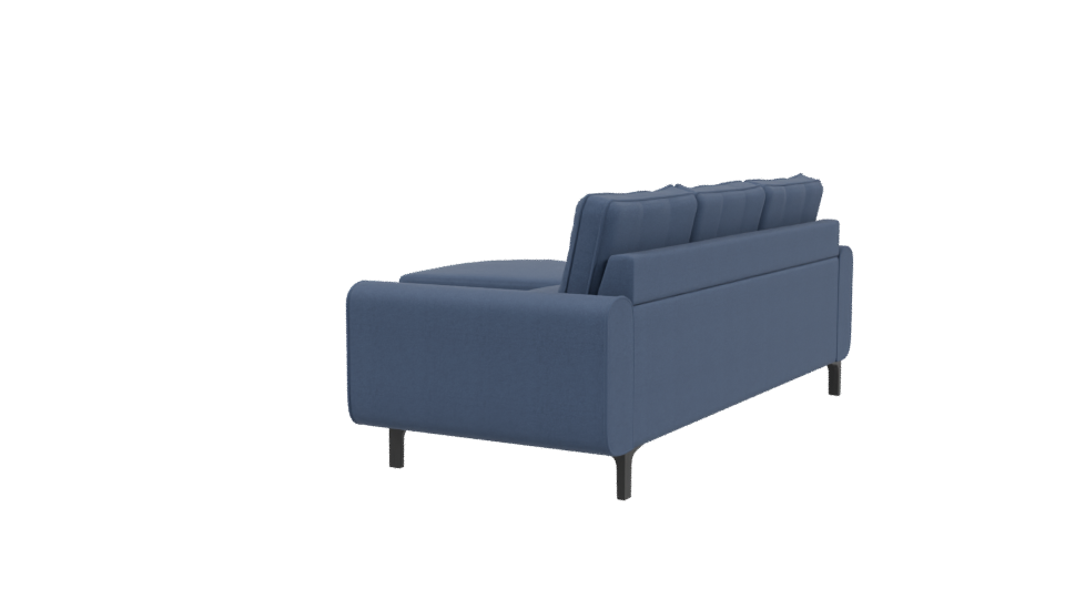 Stylish Modern Sectional Sofa 3D - Professional 3D Model Render 3