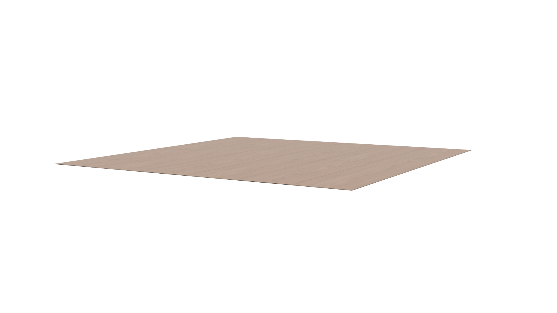 Sleek Wooden Dining Table 3D - Professional 3D Model Render 9