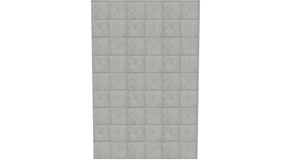 Concrete Wall Panel 3D Model - Professional 3D Model Render 11