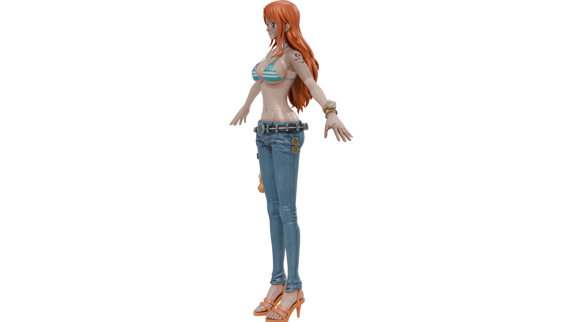 Stylized 3D Character Model - Professional 3D Model Render 13