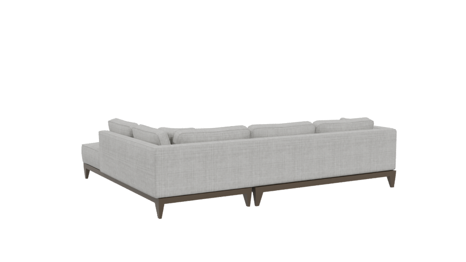 Stylish Modular Sofa 3D - Professional 3D Model Render 4