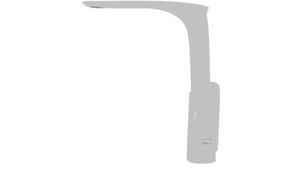 Sleek Kitchen Faucet Model 3D - Professional 3D Model Render 2