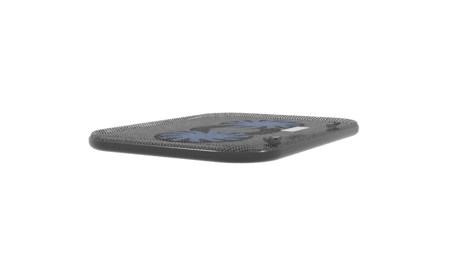 Laptop Cooling Tray with LED 3D - Professional 3D Model Render 3