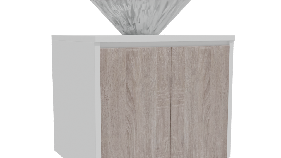 Stylish Modern Bathroom Vanity 3D - Professional 3D Model Render 10