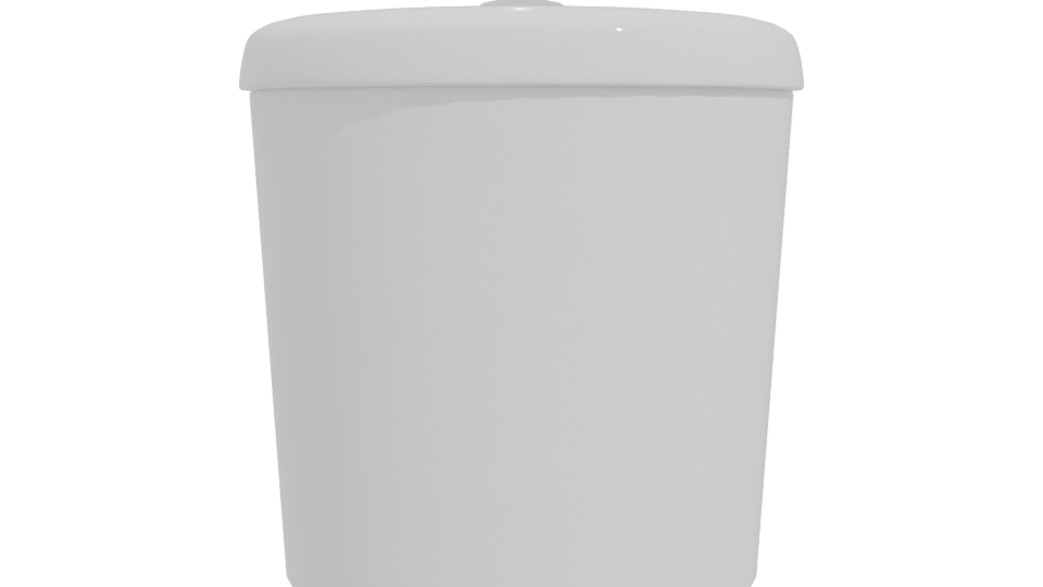 Sleek White Storage Container 3D - Professional 3D Model Render 11