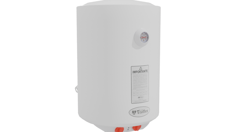 Stylish Electric Water Heater 3D - Professional 3D Model Render 10
