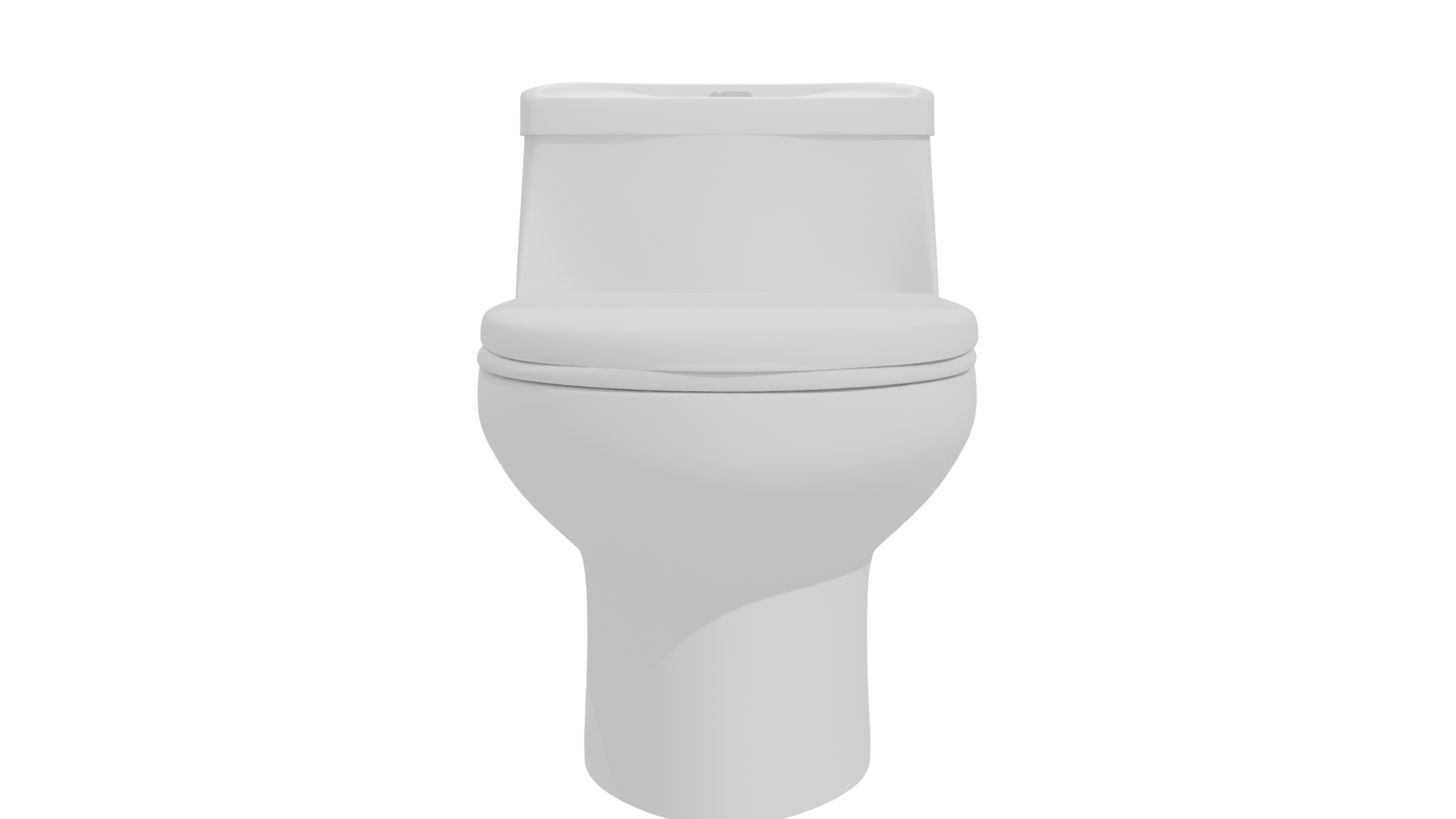 Sleek Modern Toilet 3D Model - Professional 3D Model Render 11
