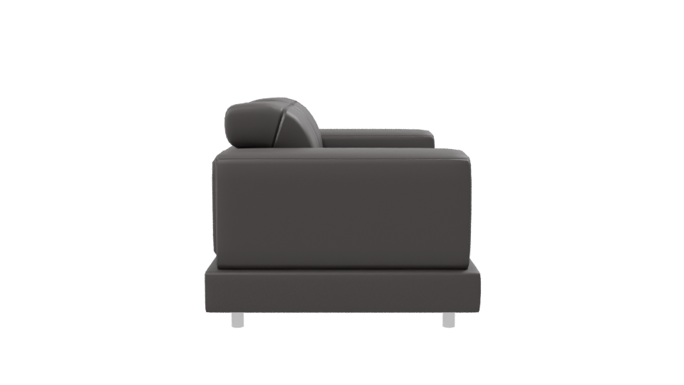Praga Brown Sofa 3D Model - Professional 3D Model Render 8