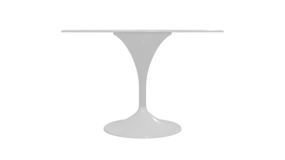 Sleek Modern Dining Table 3D - Professional 3D Model Render 12