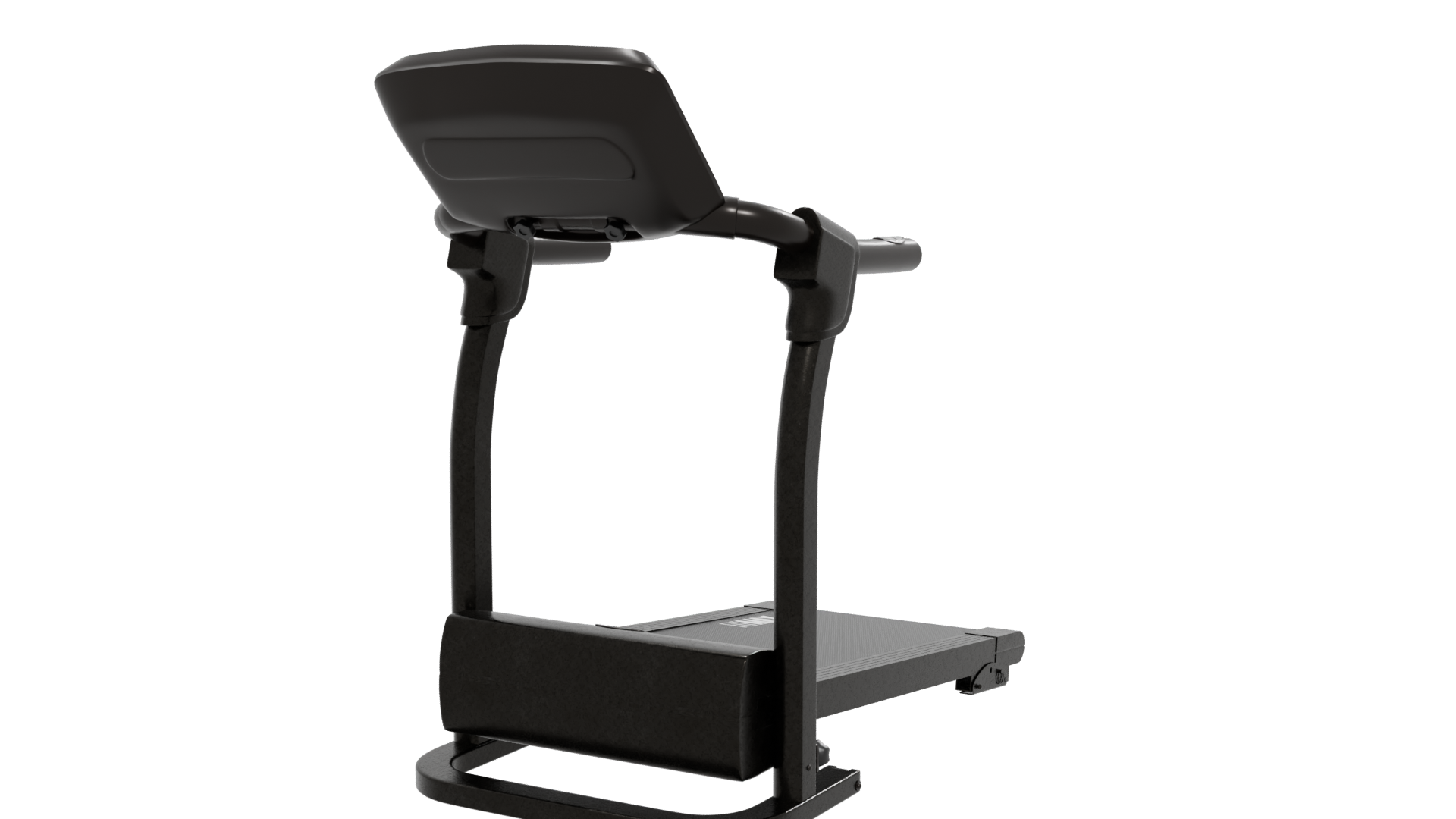Modern Treadmill 3D Model - Professional 3D Model Render 27