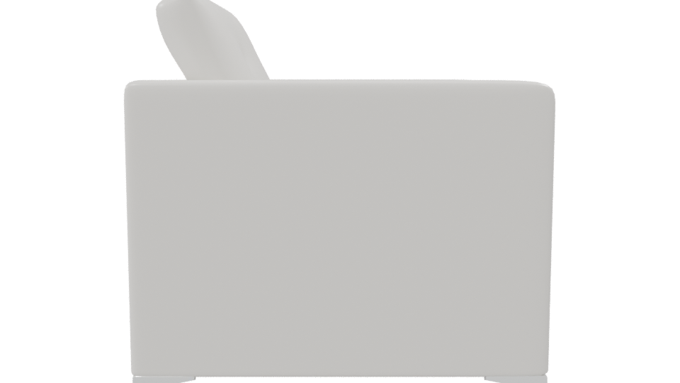 Sleek Modern Armchair 3D Model - Professional 3D Model Render 8