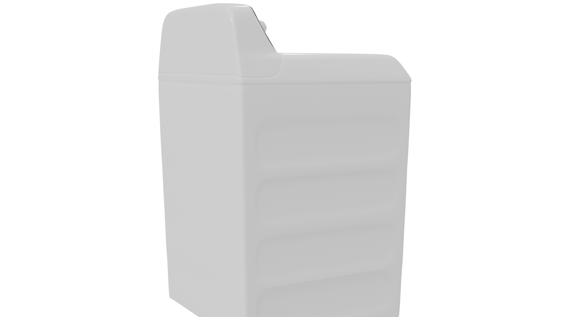 Stylish Top-Load Washing Machine 3D Model - Professional 3D Model Render 19