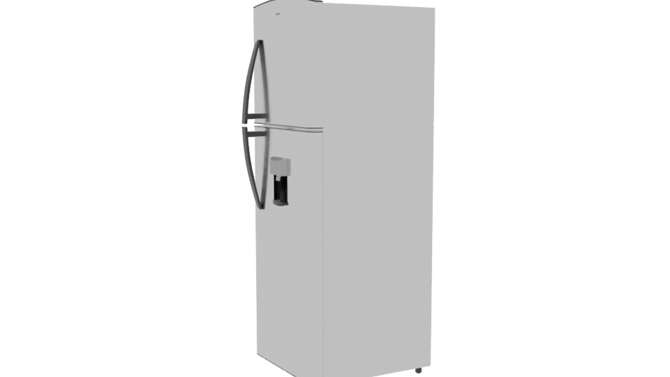 Modern Household Refrigerator 3D - Professional 3D Model Render 13