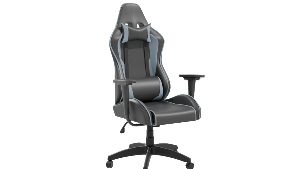 Ergonomic Gaming Chair 3D Model - Professional 3D Model Render 10