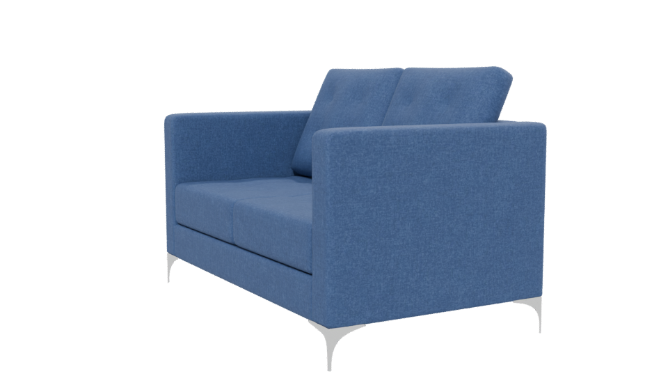 Stylish Modern Two-Seater Sofa - Professional 3D Model Render 13