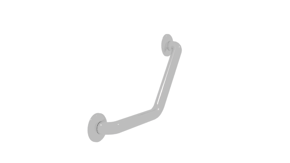 Stylish Bathroom Grab Bar 3D - Professional 3D Model Render 9