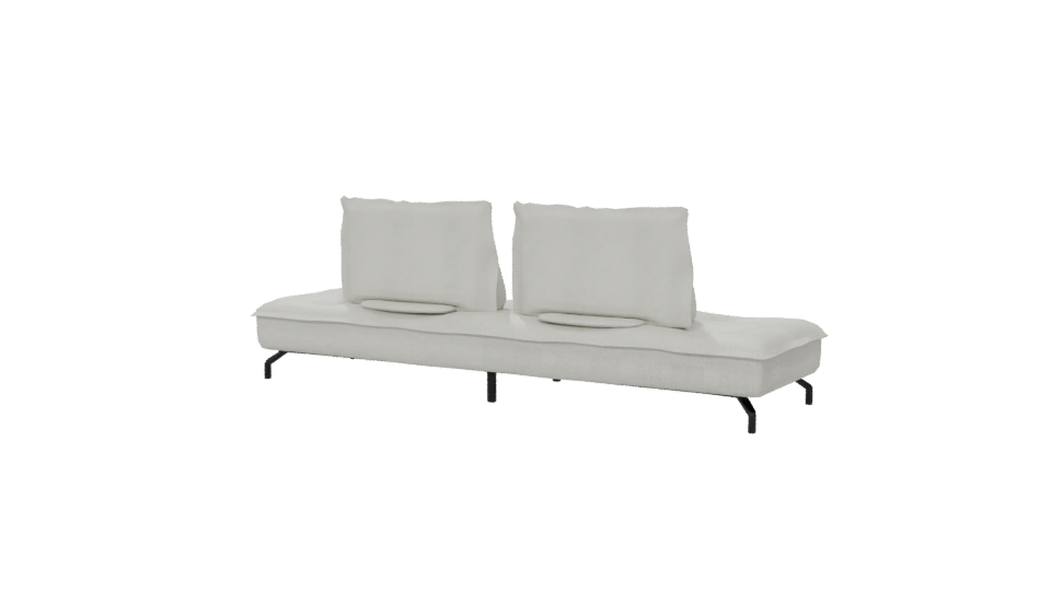 Contemporary Fabric Sofa 3D Model - Professional 3D Model Render 6