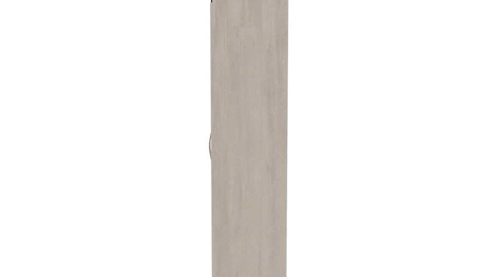 Stylish Wooden Storage Cabinet Model - Professional 3D Model Render 2