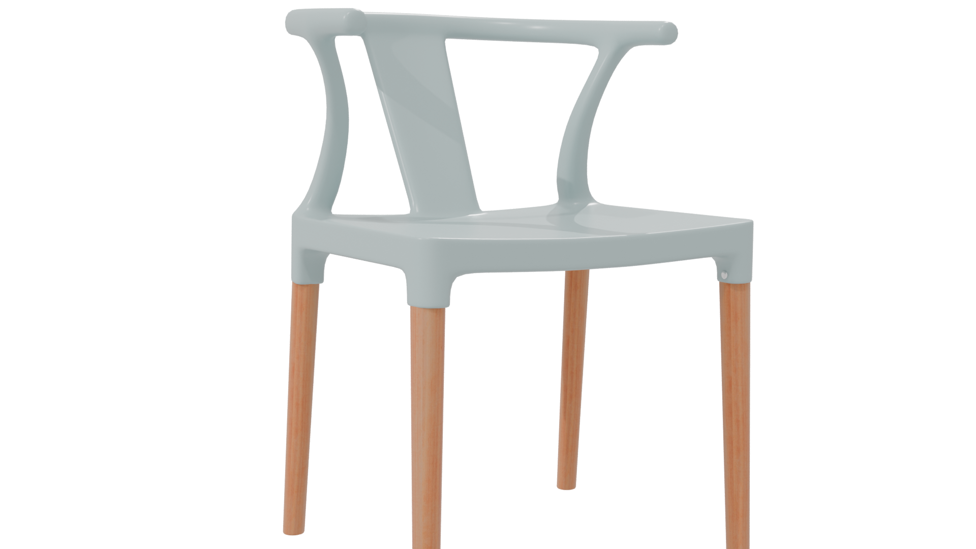 Stylish Minimalist Chair Model - Professional 3D Model Render 7