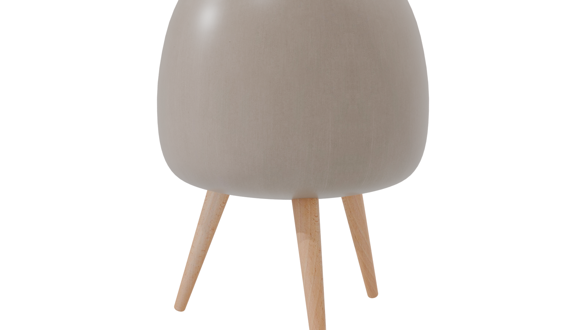 Stylish Minimalist Plant Pot 3D Model - Professional 3D Model Render 8