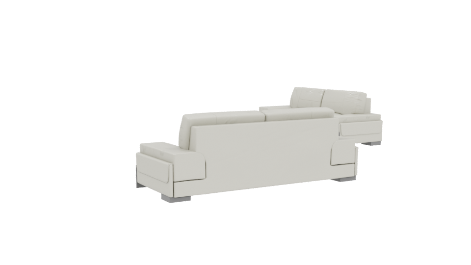 Contemporary Modular Sofa Set 3D Model - Professional 3D Model Render 4