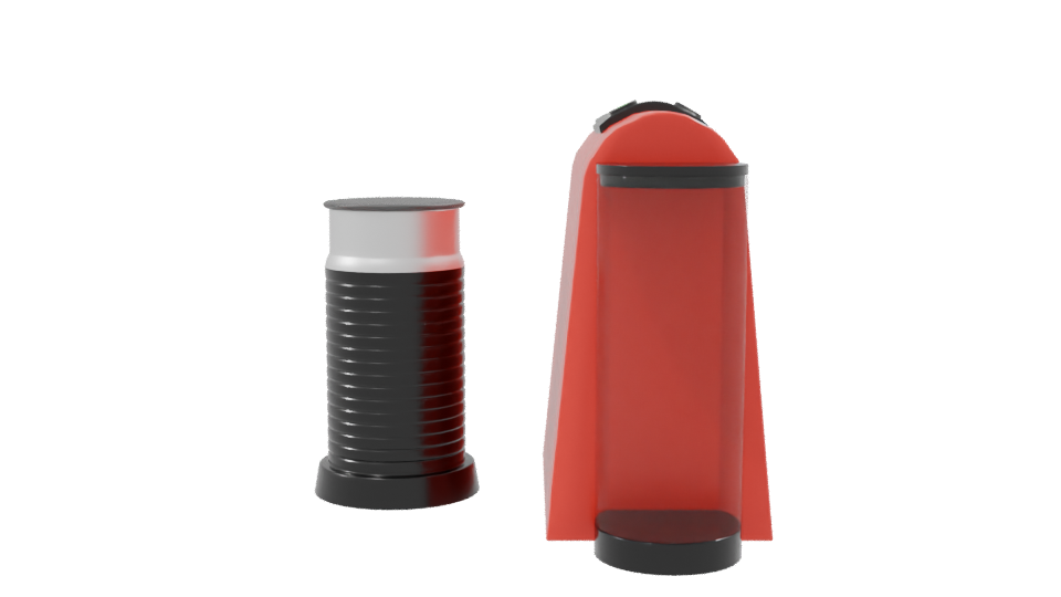 Stylish Coffee Machine 3D Model - Professional 3D Model Render 8