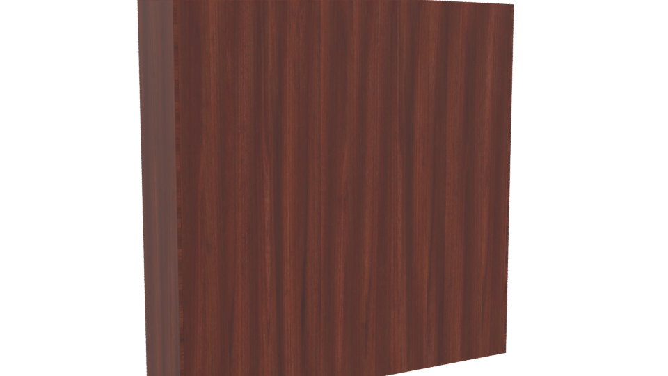Elegant Wooden Wardrobe 3D Model - Professional 3D Model Render 4