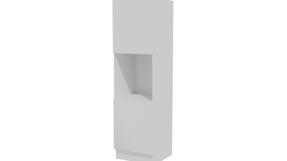 Minimalist Wooden Storage Cabinet 3D - Professional 3D Model Render 12