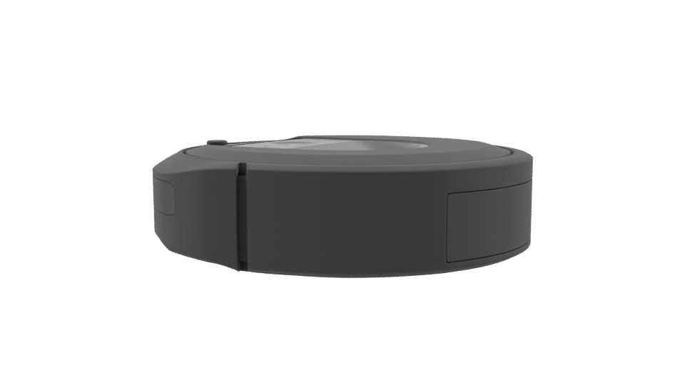 Compact Robot Vacuum Cleaner 3D - Professional 3D Model Render 9