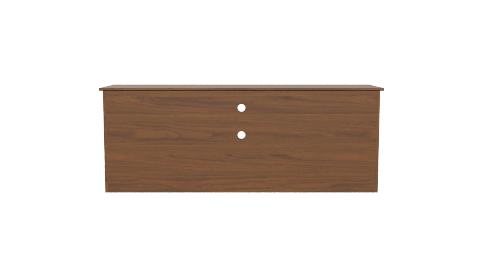 Modern Wooden TV Stand 3D Model - Professional 3D Model Render 5