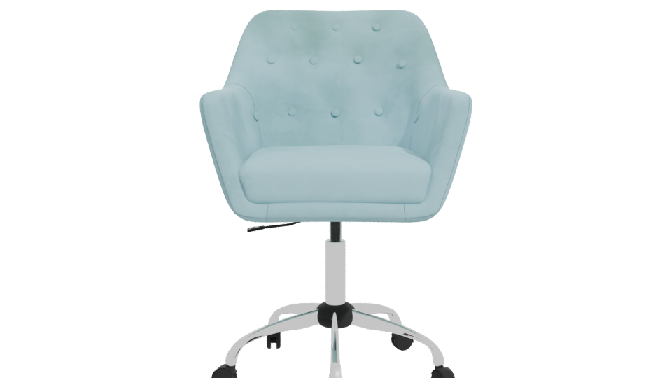 Stylish Modern Office Chair 3D Model - Professional 3D Model Render 11