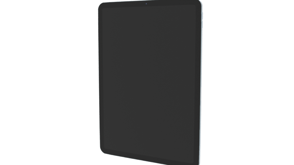 Sleek Modern Tablet 3D Model - Professional 3D Model Render 12