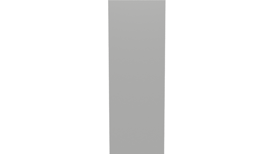 Sleek Stainless Steel Refrigerator 3D - Professional 3D Model Render 5