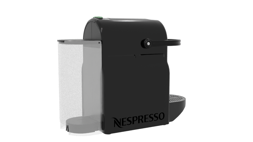 Compact Coffee Maker 3D Model - Professional 3D Model Render 7