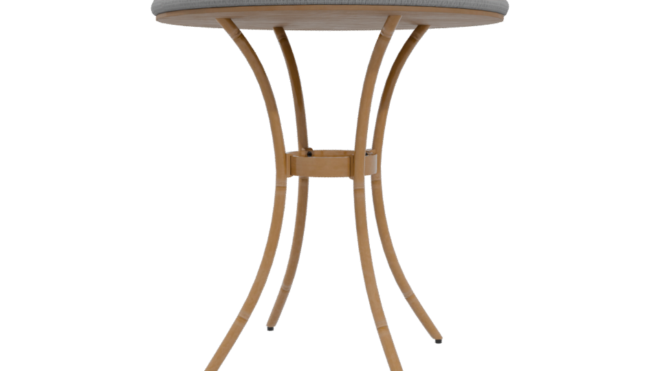 Elegant Round Dining Table 3D - Professional 3D Model Render 4