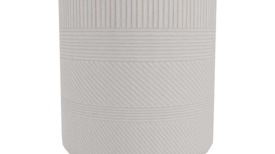 Stylish Ceramic Planter Model - Professional 3D Model Render 10