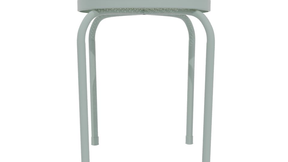 Stylish Minimalist Stool Model - Professional 3D Model Render 5