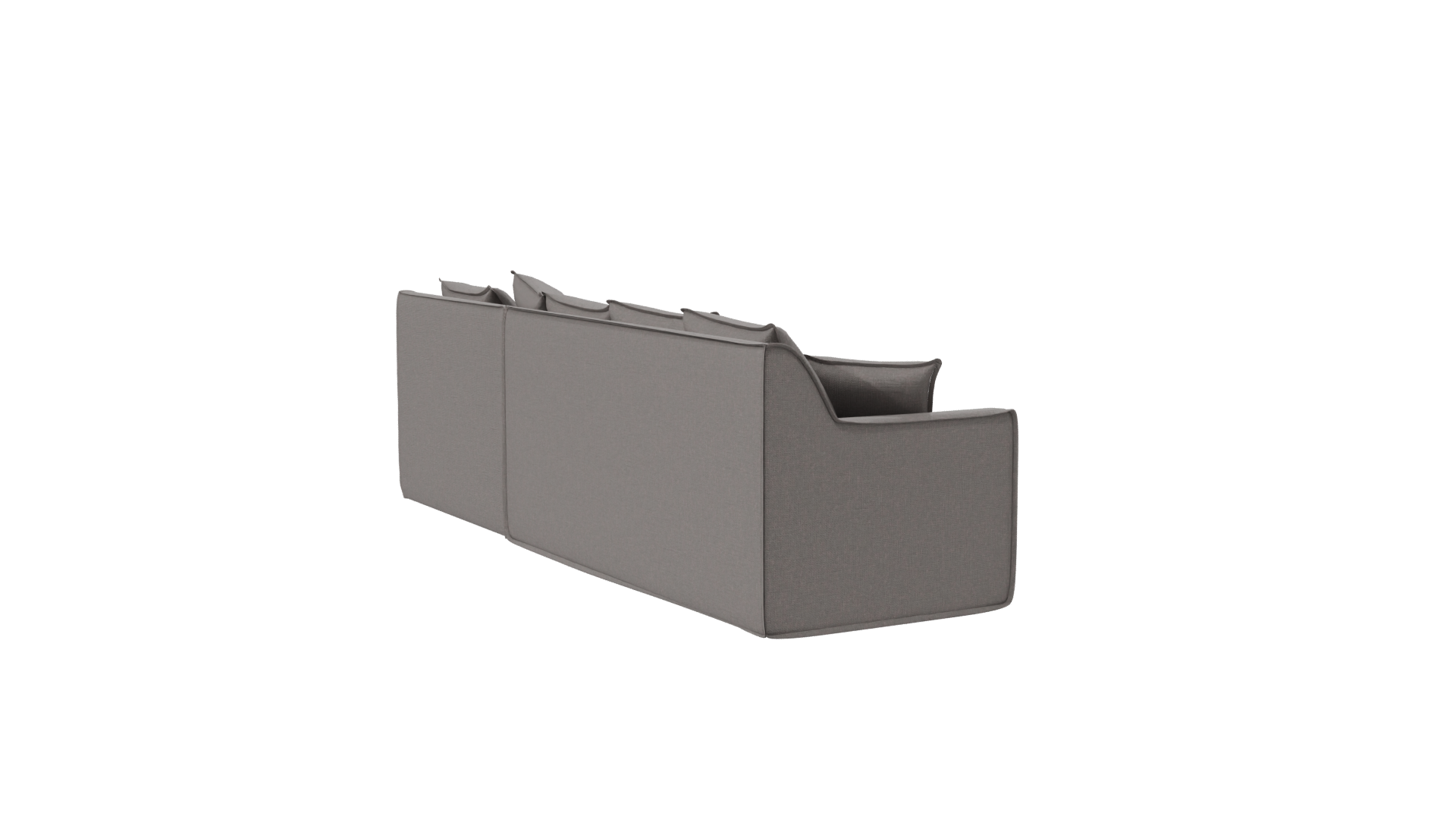 Modern Fabric Sofa 3D Model - Professional 3D Model Render 7